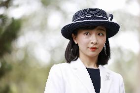 Japan's Princess Kako in Brazil