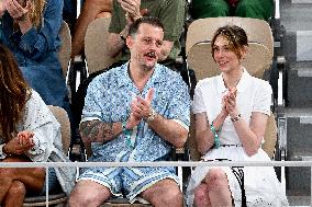 2025 French Open - VIPs In The Stands