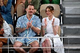 2025 French Open - VIPs In The Stands