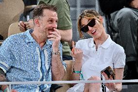 2025 French Open - VIPs In The Stands
