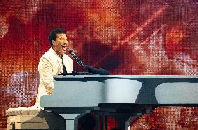 Lionel Richie Performs At O2 Arena - London