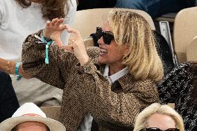 French Open Romeo Beckham At The Stands LZ