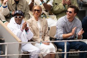 French Open Spike Lee at the Srtands LZ