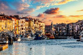 Illustration of the Town of Sete