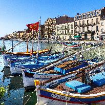 Illustration of the Town of Sete