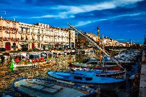 Illustration of the Town of Sete
