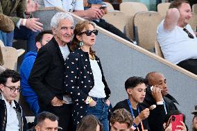 2025 French Open - VIPs In The Stands