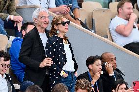 2025 French Open - VIPs In The Stands
