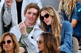 2025 French Open - VIPs In The Stands