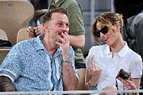2025 French Open - VIPs In The Stands