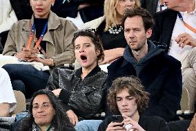 2025 French Open - VIPs In The Stands