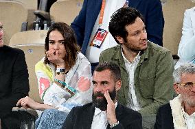 2025 French Open - VIPs In The Stands