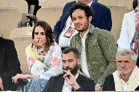 2025 French Open - VIPs In The Stands