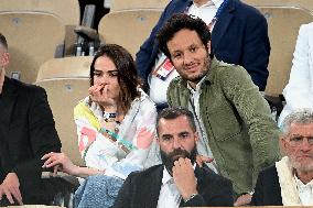 2025 French Open - VIPs In The Stands