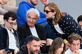 2025 French Open - VIPs In The Stands