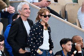 2025 French Open - VIPs In The Stands