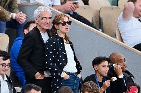 2025 French Open - VIPs In The Stands