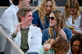 2025 French Open - VIPs In The Stands
