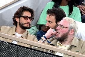 2025 French Open - VIPs In The Stands