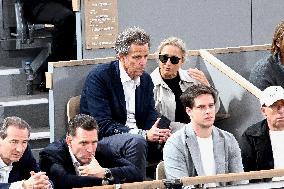 2025 French Open - VIPs In The Stands