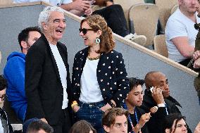 2025 French Open - VIPs In The Stands
