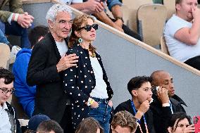2025 French Open - VIPs In The Stands