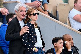 2025 French Open - VIPs In The Stands