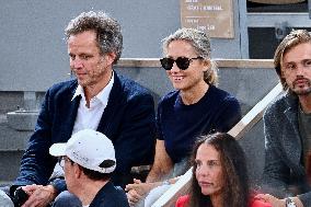 2025 French Open - VIPs In The Stands