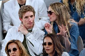 2025 French Open - VIPs In The Stands