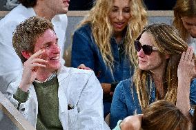 2025 French Open - VIPs In The Stands