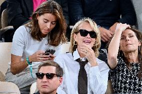 2025 French Open - VIPs In The Stands