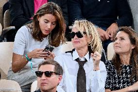 2025 French Open - VIPs In The Stands