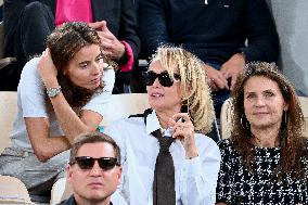 2025 French Open - VIPs In The Stands