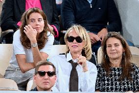 2025 French Open - VIPs In The Stands