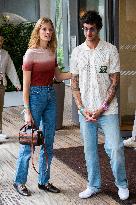 2025 French Open - Celebrities At Village Day 13 NB