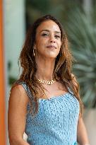 2025 French Open - Celebrities At Village Day 13 NB