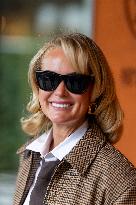 2025 French Open - Celebrities At Village Day 13 NB