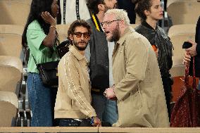 French Open Romeo Beckham At The Stands LZ