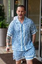 2025 French Open - Celebrities At Village Day 13 NB