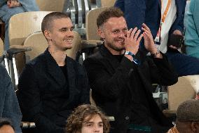 French Open Romeo Beckham At The Stands LZ