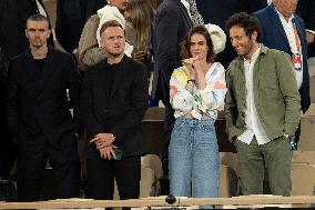 French Open Romeo Beckham At The Stands LZ