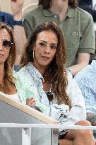 2025 French Open - Celebrities In Stand Day 13 NB