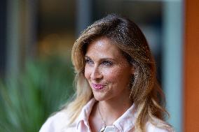 2025 French Open - Celebrities At Village Day 13 NB