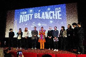 Launch of Nuit Blanche at the Catacombs of Paris - France