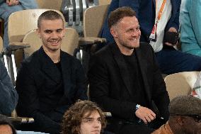 French Open Romeo Beckham At The Stands LZ