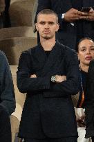 French Open Romeo Beckham At The Stands LZ
