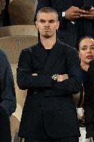 French Open Romeo Beckham At The Stands LZ