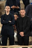 French Open Romeo Beckham At The Stands LZ