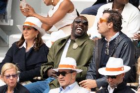 French Open Omar Sy at the Stands LZ