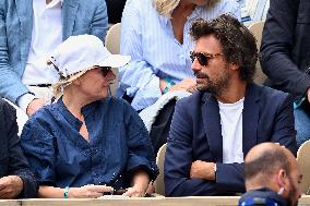 French Open 2025 - VIPs In The Stands - Day 14